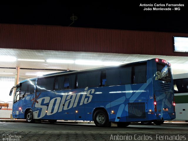 Solaris Transportes 08 na cidade de João Monlevade, Minas Gerais, Brasil, por Antonio Carlos Fernandes. ID da foto: 4107546.