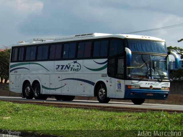 JTN Tur Turismo 270 na cidade de Belo Horizonte, Minas Gerais, Brasil, por Adão Raimundo Marcelino. Número da foto: #4108757.