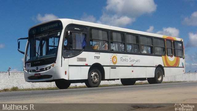 Viação Cidade Porto Seguro 7707 na cidade de Porto Seguro, Bahia, Brasil, por Matheus Rocha Santiago. Número da foto: #4109580.