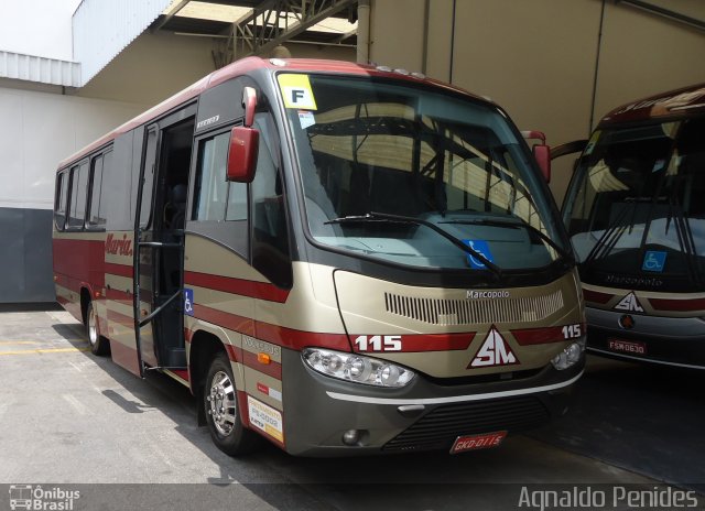 Santa Maria Fretamento e Turismo > Transportes Santa Maria(SP) 115 na cidade de São Bernardo do Campo, São Paulo, Brasil, por Agnaldo Penides. Número da foto: #4109297.