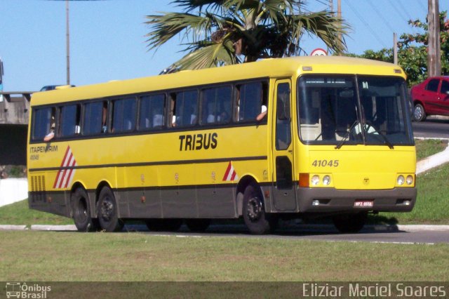 Viação Itapemirim 41045 na cidade de Vitória, Espírito Santo, Brasil, por Eliziar Maciel Soares. Número da foto: #4111313.
