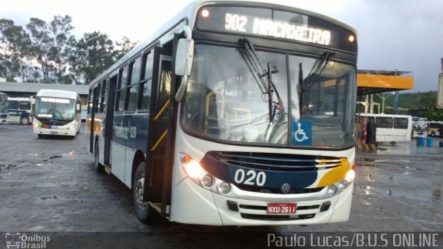 Transcol - Transportes Coletivos Ltda. 020 na cidade de Recife, Pernambuco, Brasil, por Paulo Lucas. Número da foto: #4110002.