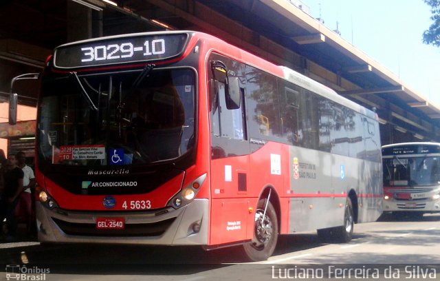 Allibus Transportes 4 5633 na cidade de São Paulo, São Paulo, Brasil, por Luciano Ferreira da Silva. Número da foto: #4110441.