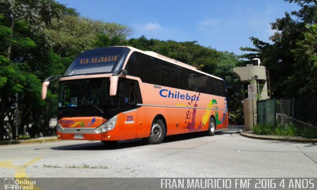 Chilebus Internacional 223 na cidade de São Paulo, São Paulo, Brasil, por Francisco Mauricio Freire. ID da foto: 4109443.