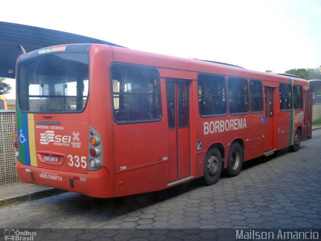 Borborema Imperial Transportes 335 na cidade de Olinda, Pernambuco, Brasil, por Mailson Amâncio. ID da foto: 4111267.