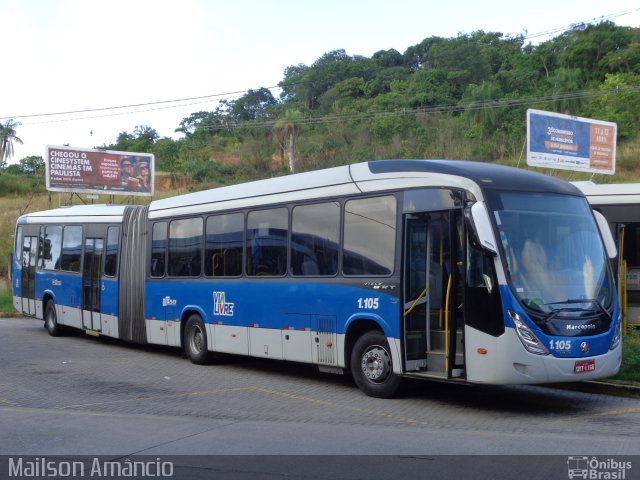 Cidade Alta Transportes 1.105 na cidade de Paulista, Pernambuco, Brasil, por Mailson Amâncio. Número da foto: #4111268.