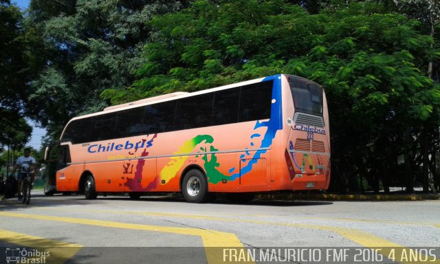 Chilebus Internacional 223 na cidade de São Paulo, São Paulo, Brasil, por Francisco Mauricio Freire. Número da foto: #4109437.