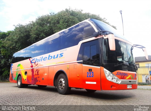 Chilebus Internacional 223 na cidade de São Paulo, São Paulo, Brasil, por Wadson Rener. Número da foto: #4111126.