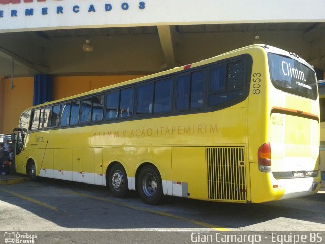 Viação Itapemirim 8053 na cidade de Sorocaba, São Paulo, Brasil, por Gian Felipe Camargo. ID da foto: 4110243.