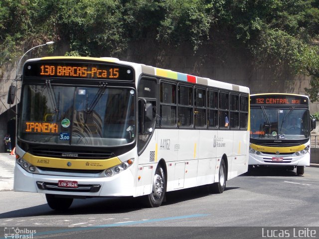 Real Auto Ônibus A41162 na cidade de Rio de Janeiro, Rio de Janeiro, Brasil, por Lucas Leite. Número da foto: #4112820.