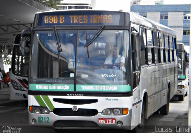 Empresa de Transporte Borborema 0212 na cidade de Campina Grande, Paraíba, Brasil, por Lucas  Lima. ID da foto: 4112386.