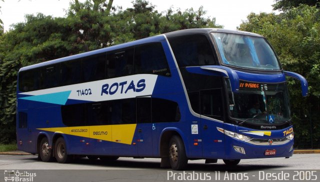 RodeRotas - Rotas de Viação do Triângulo 71402 na cidade de São Paulo, São Paulo, Brasil, por Cristiano Soares da Silva. ID da foto: 4111992.