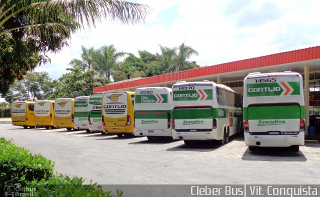 Empresa Gontijo de Transportes FROTA na cidade de Vitória da Conquista, Bahia, Brasil, por Cleber Bus. ID da foto: 4113904.