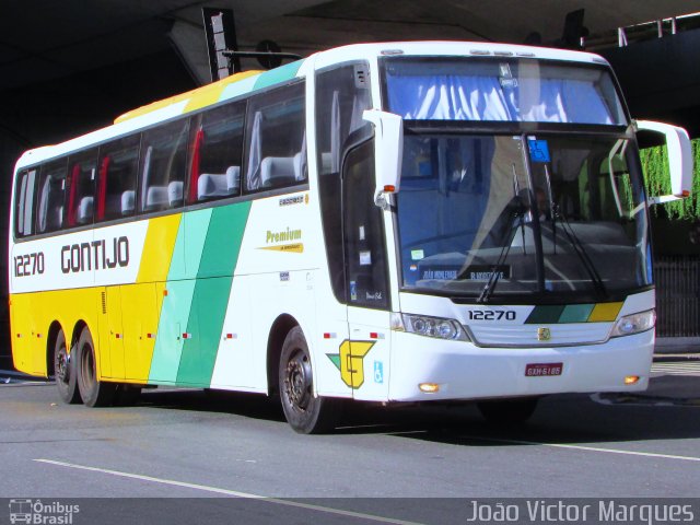 Empresa Gontijo de Transportes 12270 na cidade de Belo Horizonte, Minas Gerais, Brasil, por João Victor Marques. ID da foto: 4114943.