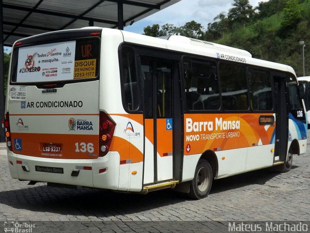 Colitur Transportes Rodoviários 136 na cidade de Barra Mansa, Rio de Janeiro, Brasil, por Mateus Machado. Número da foto: #4113105.