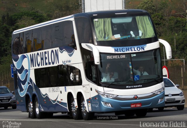 Michelon Turismo 2250 na cidade de Aparecida, São Paulo, Brasil, por Leonardo Fidelli. Número da foto: #4159797.
