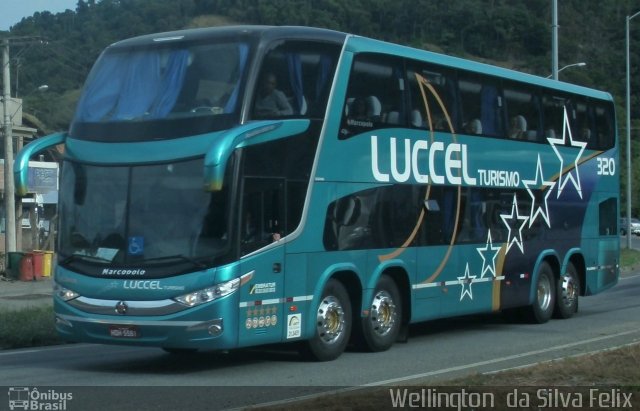 Luccel Transporte e Turismo 320 na cidade de Viana, Espírito Santo, Brasil, por Wellington  da Silva Felix. ID da foto: 4160279.