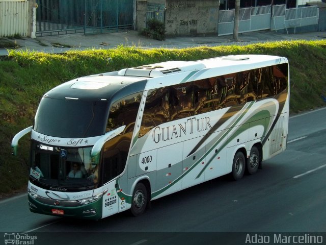 Viação GuanTur 4000 na cidade de Belo Horizonte, Minas Gerais, Brasil, por Adão Raimundo Marcelino. ID da foto: 4160786.