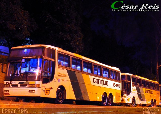 Empresa Gontijo de Transportes 15485 na cidade de Belo Horizonte, Minas Gerais, Brasil, por César Ônibus. ID da foto: 4160906.