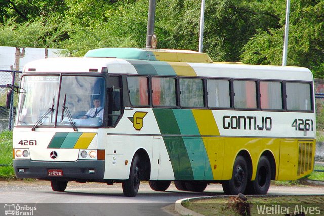 Empresa Gontijo de Transportes 4261 na cidade de Aracaju, Sergipe, Brasil, por Weiller Alves. ID da foto: 4181109.