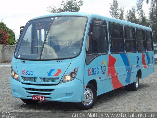 Auto Viação São José 12823 na cidade de Fortaleza, Ceará, Brasil, por Amós  Mattos. Número da foto: #4180829.