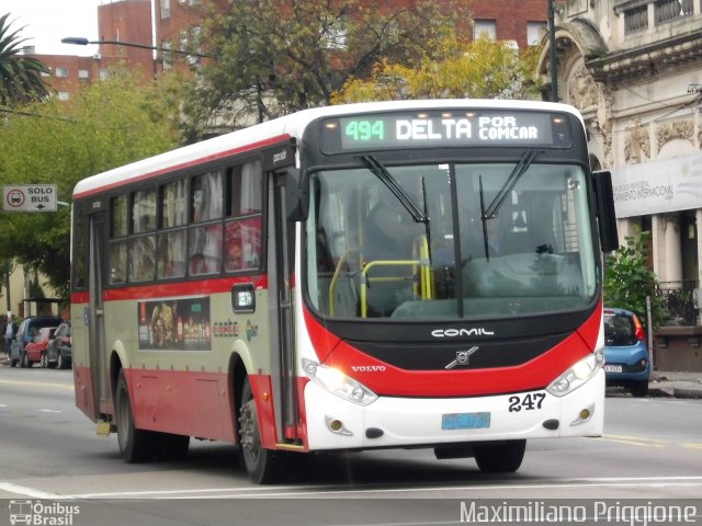 COETC - Cooperativa de Obreros y Empleados del Transporte Coletivo 247 na cidade de Echaporã, São Paulo, Brasil, por Maximiliano Priggione  Maximilianopriggione. Número da foto: #4179815.