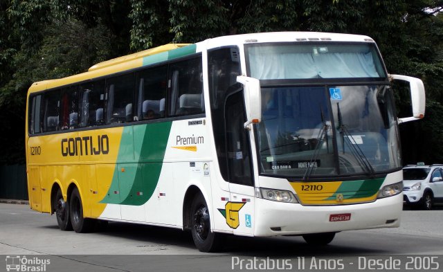 Empresa Gontijo de Transportes 12110 na cidade de São Paulo, São Paulo, Brasil, por Cristiano Soares da Silva. Número da foto: #4180107.