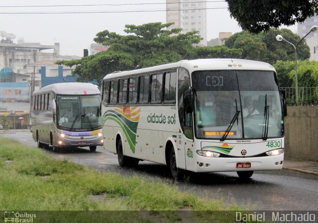 Viação Cidade Sol 4830 na cidade de Itabuna, Bahia, Brasil, por Daniel  Machado. ID da foto: 4182516.