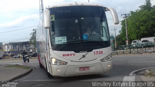 BBTT - Benfica Barueri Transporte e Turismo 1730 na cidade de Sorocaba, São Paulo, Brasil, por Weslley Kelvin Batista. ID da foto: 4183337.