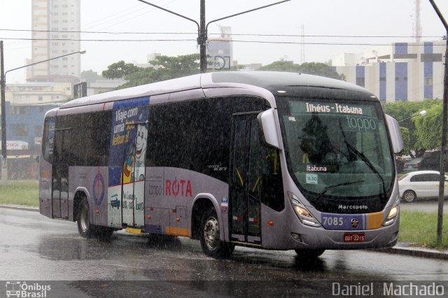 Rota Transportes Rodoviários 7085 na cidade de Itabuna, Bahia, Brasil, por Daniel  Machado. ID da foto: 4182519.