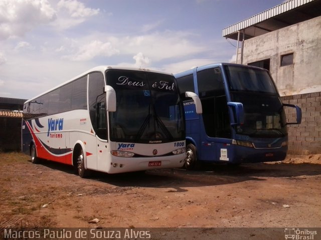 Yara Turismo 1800 na cidade de Divinópolis, Minas Gerais, Brasil, por Marcos Paulo de Souza Alves. ID da foto: 4183409.