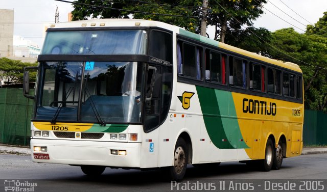 Empresa Gontijo de Transportes 11205 na cidade de São Paulo, São Paulo, Brasil, por Cristiano Soares da Silva. ID da foto: 4185416.