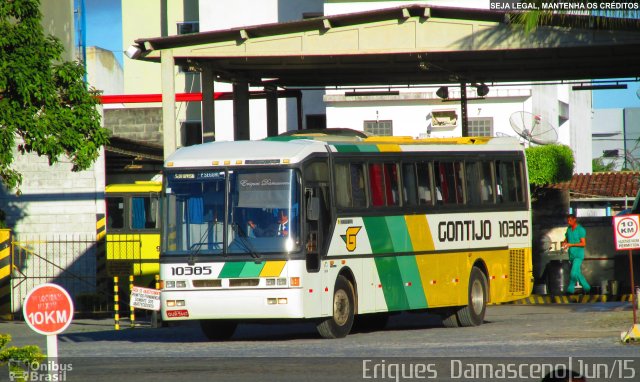 Empresa Gontijo de Transportes 10385 na cidade de Eunápolis, Bahia, Brasil, por Eriques  Damasceno. ID da foto: 4187266.