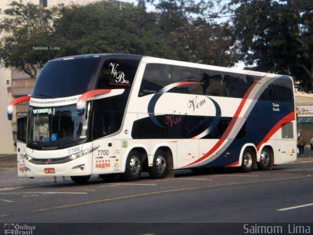 Vai-Vem Turismo 7700 na cidade de Vila Velha, Espírito Santo, Brasil, por Saimom  Lima. Número da foto: #4187190.