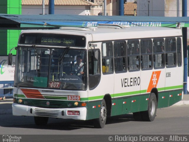 Auto Viação Veleiro 8386 na cidade de Maceió, Alagoas, Brasil, por Rodrigo Fonseca. ID da foto: 4187558.