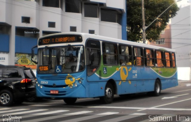 Viação Grande Vitória 23043 na cidade de Vitória, Espírito Santo, Brasil, por Saimom  Lima. ID da foto: 4187344.