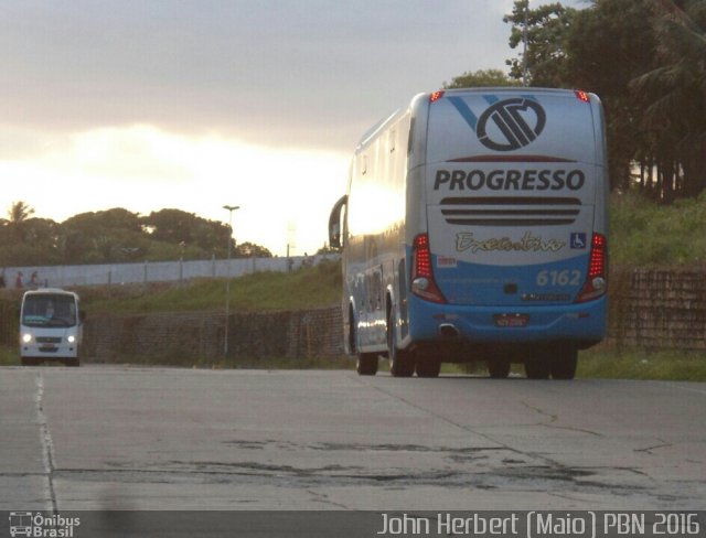 Auto Viação Progresso 6162 na cidade de Natal, Rio Grande do Norte, Brasil, por John Herbert. Número da foto: #4187106.