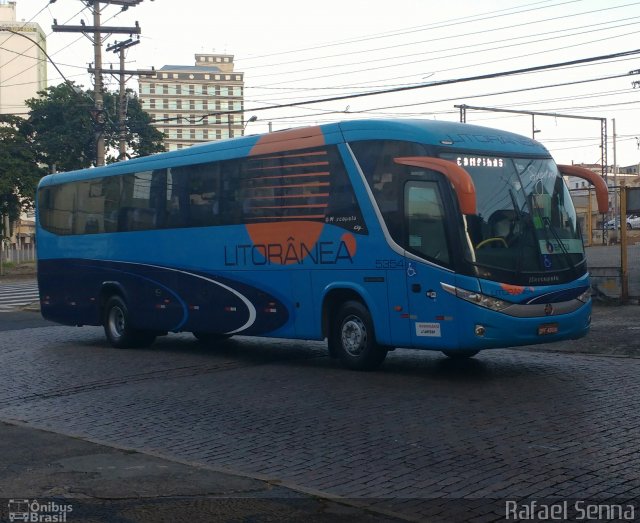 Litorânea Transportes Coletivos 5354 na cidade de Campinas, São Paulo, Brasil, por Rafael Senna. Número da foto: #4189924.