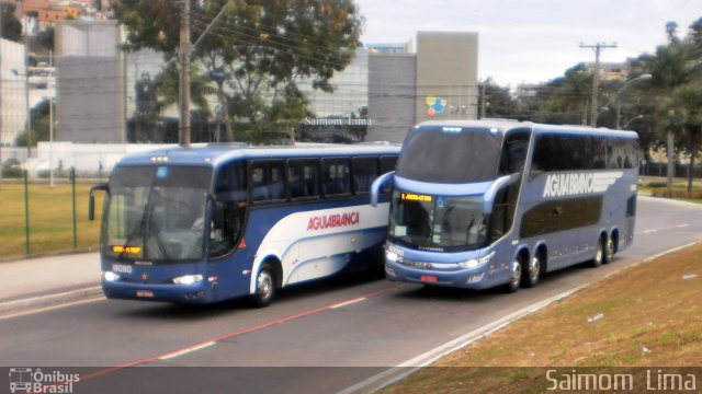 Viação Águia Branca 50010 na cidade de Vitória, Espírito Santo, Brasil, por Saimom  Lima. ID da foto: 4188550.