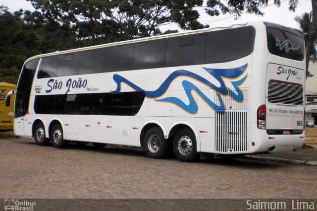 São João Turismo 865 na cidade de Vila Velha, Espírito Santo, Brasil, por Saimom  Lima. ID da foto: 4190916.