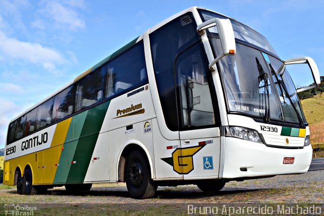 Empresa Gontijo de Transportes 12330 na cidade de Camanducaia, Minas Gerais, Brasil, por Bruno Aparecido Machado. ID da foto: 4190975.