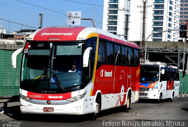 Expresso Itamarati 6224 na cidade de São Paulo, São Paulo, Brasil, por Felipe Navas Geraldo Moura . Número da foto: #4192263.
