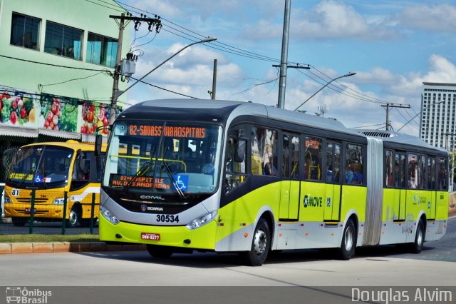 Bettania Ônibus 30534 na cidade de Belo Horizonte, Minas Gerais, Brasil, por Douglas Alvim. Número da foto: #4192990.