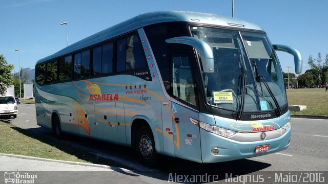 Asabela Transportes e Turismo 2010 na cidade de Rio de Janeiro, Rio de Janeiro, Brasil, por Alexandre  Magnus. ID da foto: 4194039.