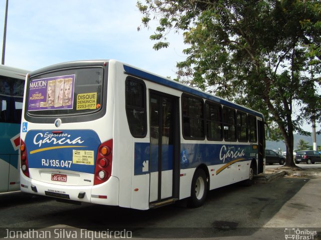 Expresso Garcia RJ 135.047 na cidade de Niterói, Rio de Janeiro, Brasil, por Jonathan Silva Figueiredo. ID da foto: 4192259.