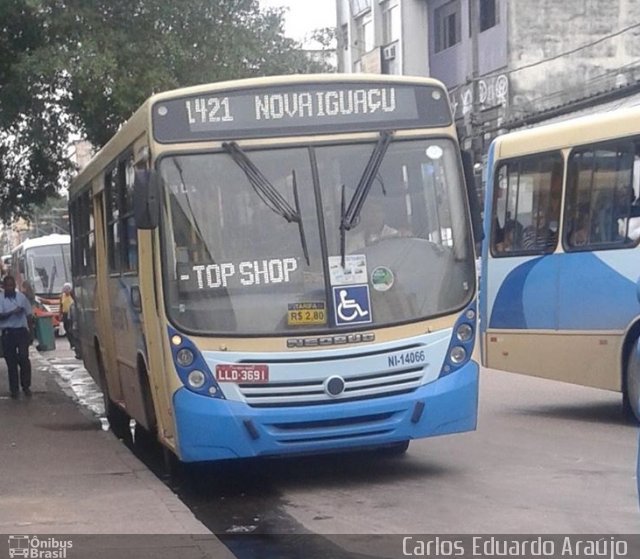 Salutran - Serviço de Auto Transportes NI-14066 na cidade de Nova Iguaçu, Rio de Janeiro, Brasil, por Carlos Eduardo Araújo dos Santos. Número da foto: #4192070.