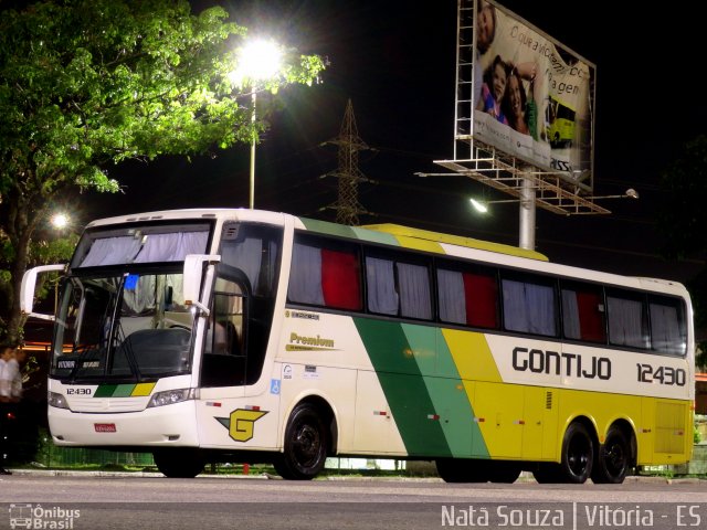 Empresa Gontijo de Transportes 12430 na cidade de Vitória, Espírito Santo, Brasil, por Natã  Souza. Número da foto: #4195089.