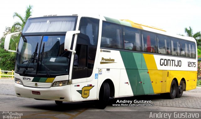 Empresa Gontijo de Transportes 12175 na cidade de Perdões, Minas Gerais, Brasil, por Andrey Gustavo. ID da foto: 4196130.