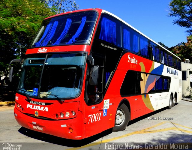 Pluma Conforto e Turismo 7001 na cidade de São Paulo, São Paulo, Brasil, por Felipe Navas Geraldo Moura . Número da foto: #4194621.