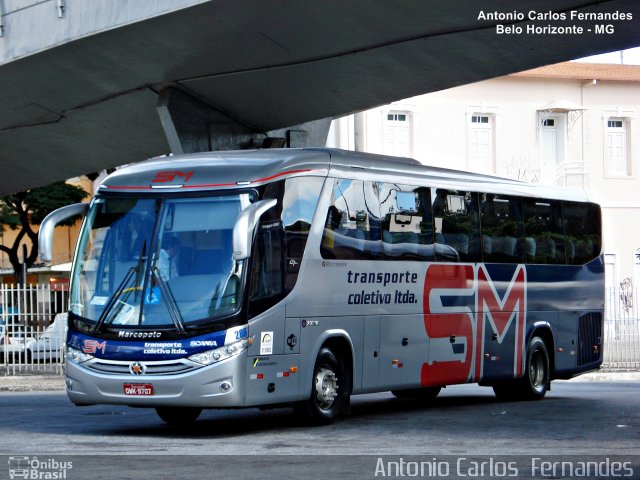 Transporte Coletivo Santa Maria 286 na cidade de Belo Horizonte, Minas Gerais, Brasil, por Antonio Carlos Fernandes. ID da foto: 4195651.